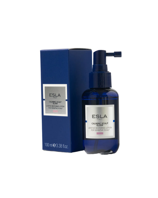 ESLA ITALY - Calmin Scalp Elixir -Lenitive Restoring Lotion for sensitive scalp - 100ml