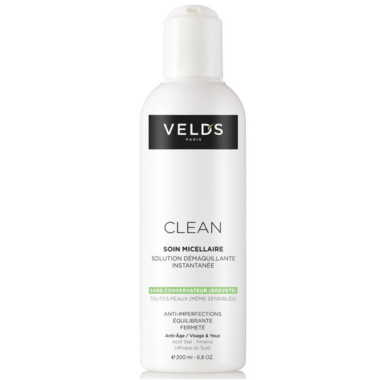CLEAN - Micellar skin care, instant makeup remover solution