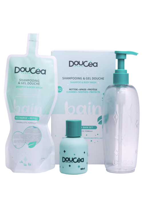 DOUCEA Bain - Shampoo & Body Wash Kit